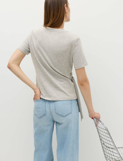 Bel Detaylı Regular Fit T-shirt