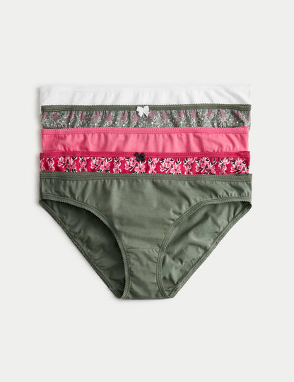5'li Cotton Lycra® Bikini Külot Seti