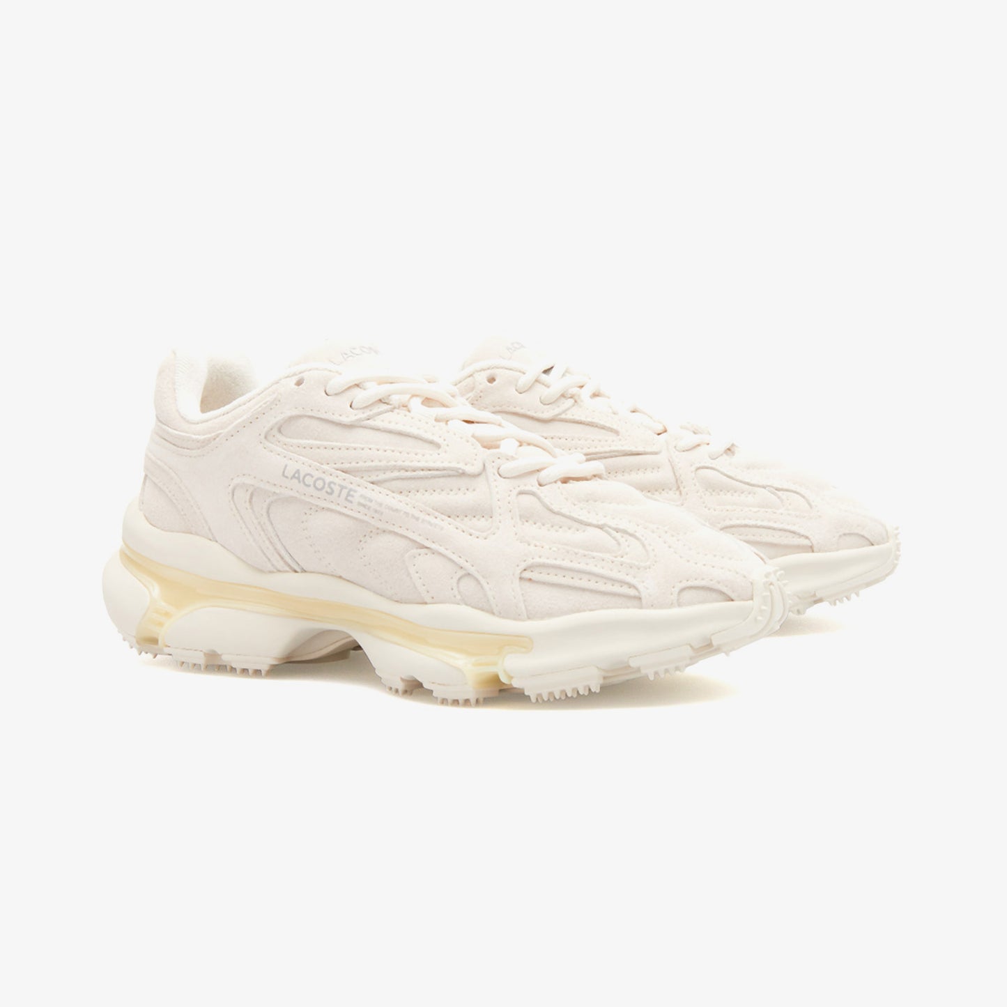 Lacoste L003 2k24 Kadın Krem Spor Ayakkabı