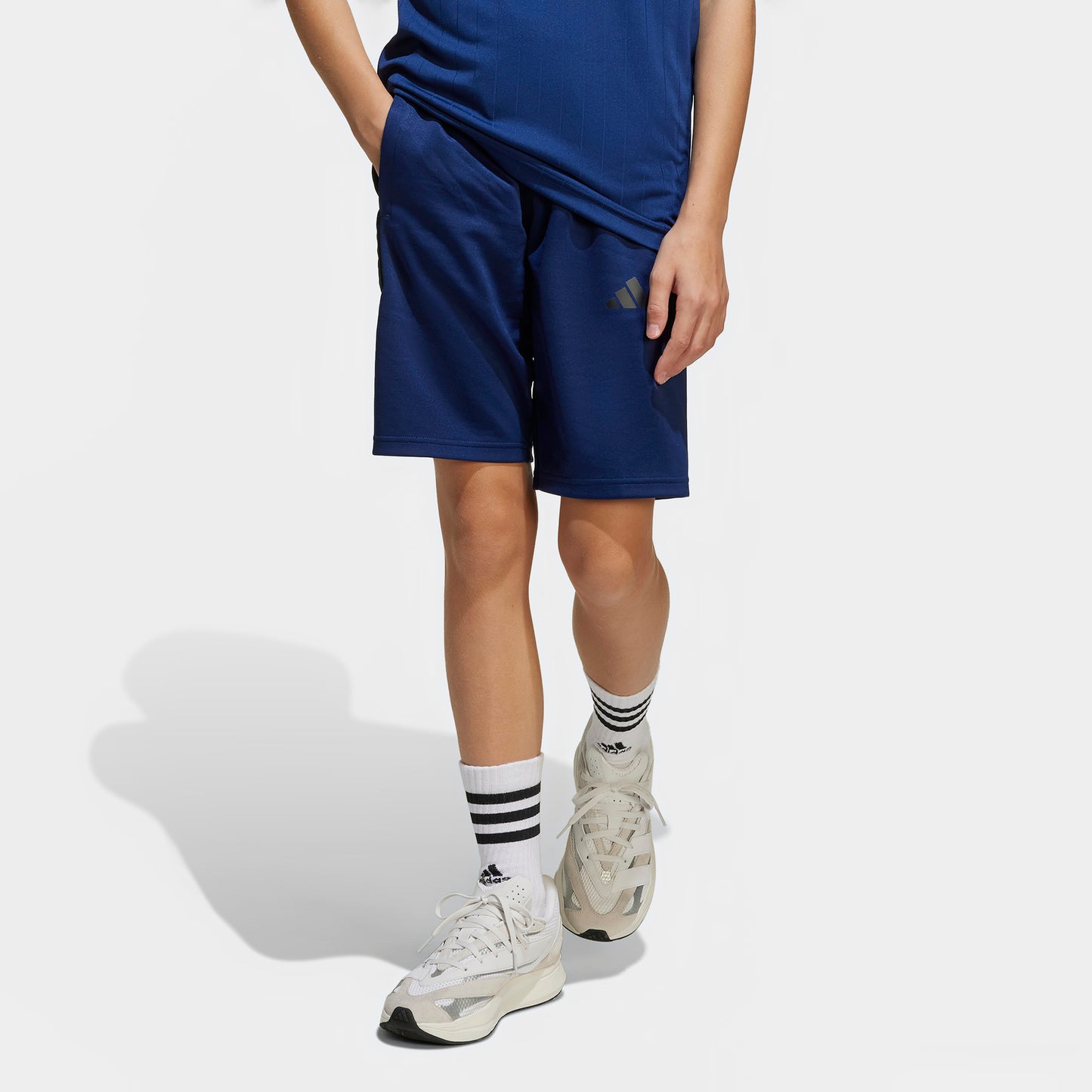 Adidas Sportswear Çocuk Lacivert Antrenman Şortu