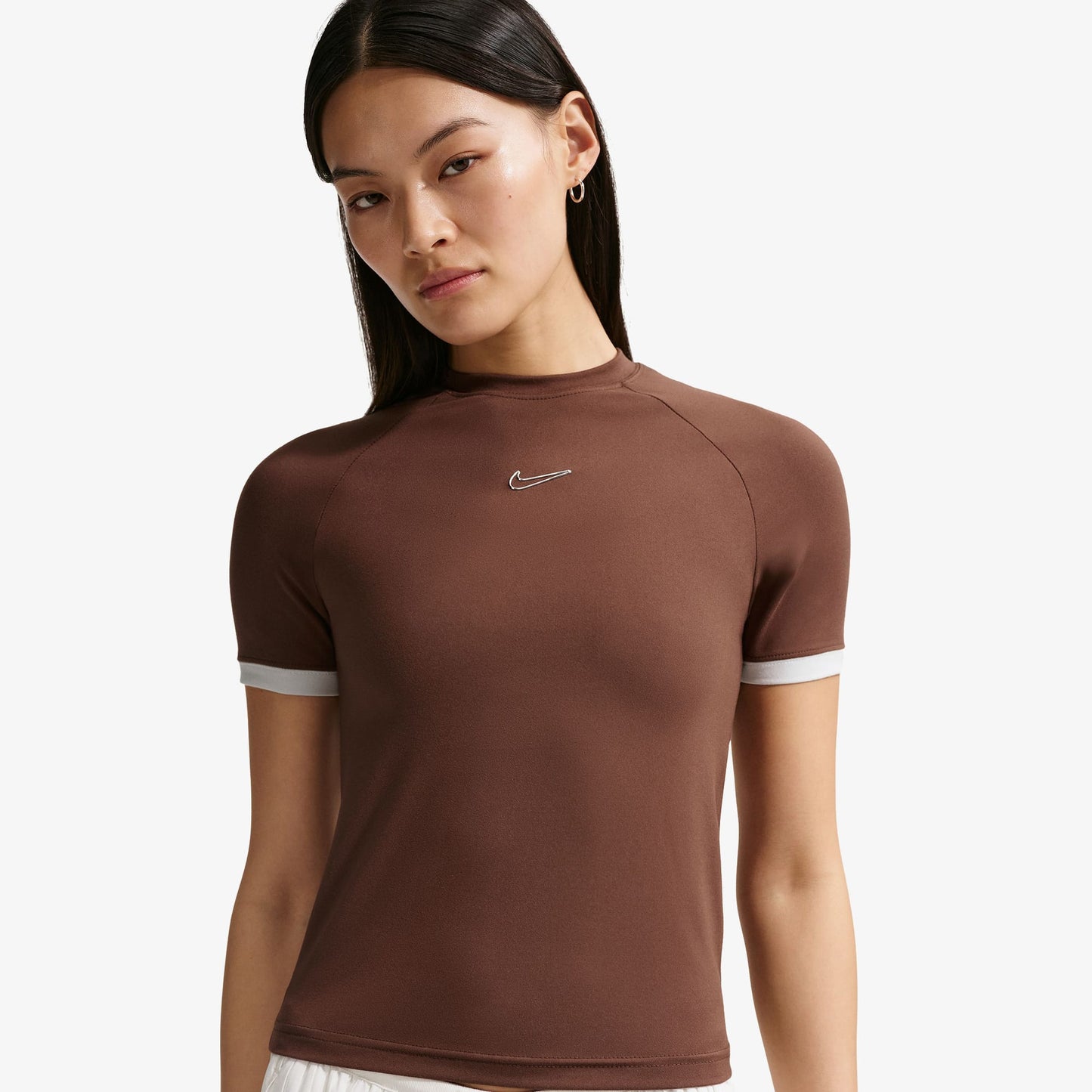 Nike Unk Kadın Kahverengi T-shirt