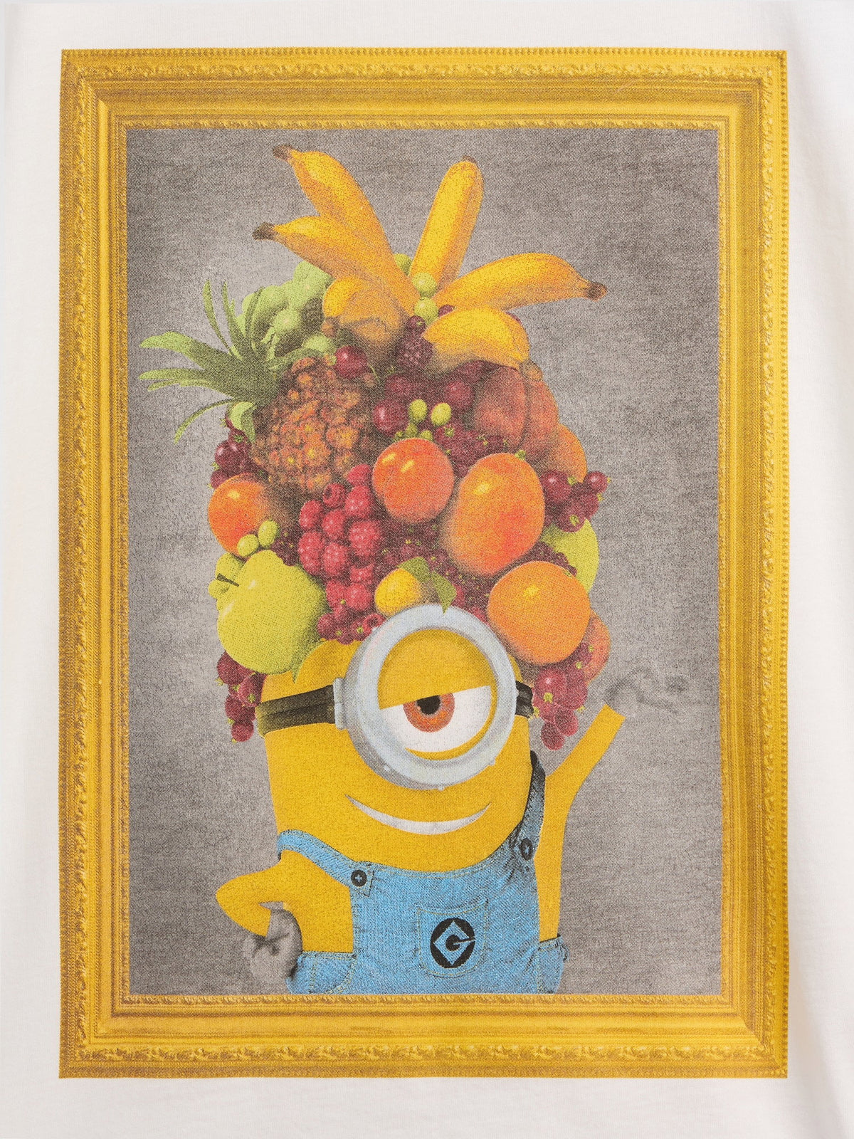 Beyaz Kids Minions Oversized Tunik T-shirt