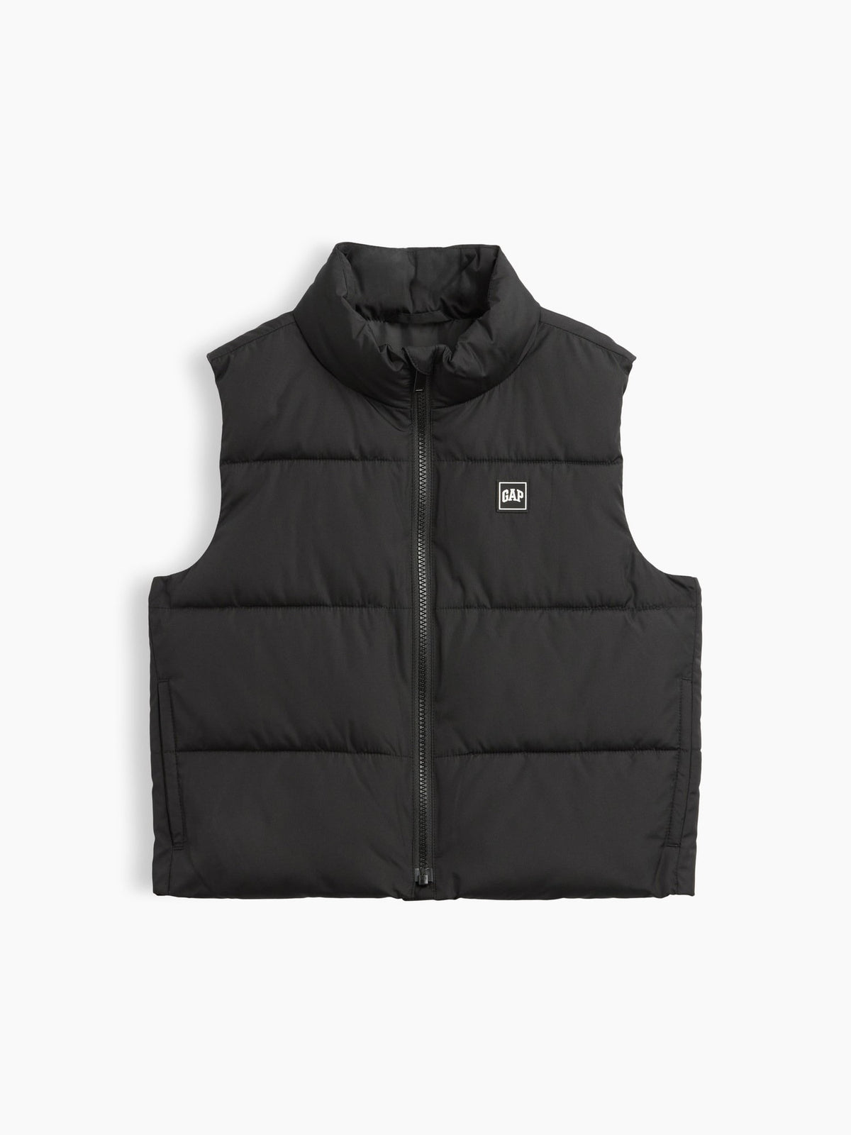 Siyah Relaxed Puffer Şişme Yelek