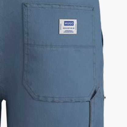 Hugo Boss Tapered Fit Erkek Mavi Pantolon