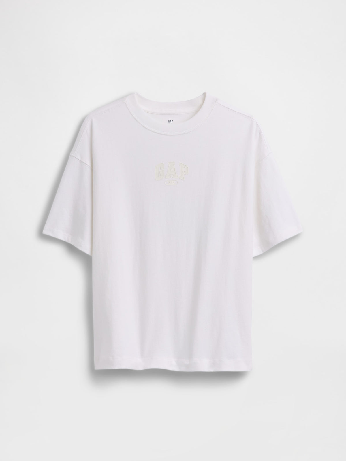 Beyaz Oversized Gap 1969 Logo T-shirt