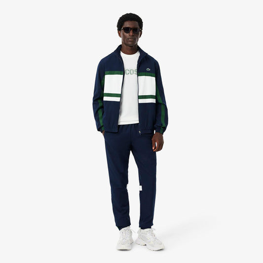 Lacoste Erkek Regular Fit Renk Bloklu Lacivert Eşofman Takımı