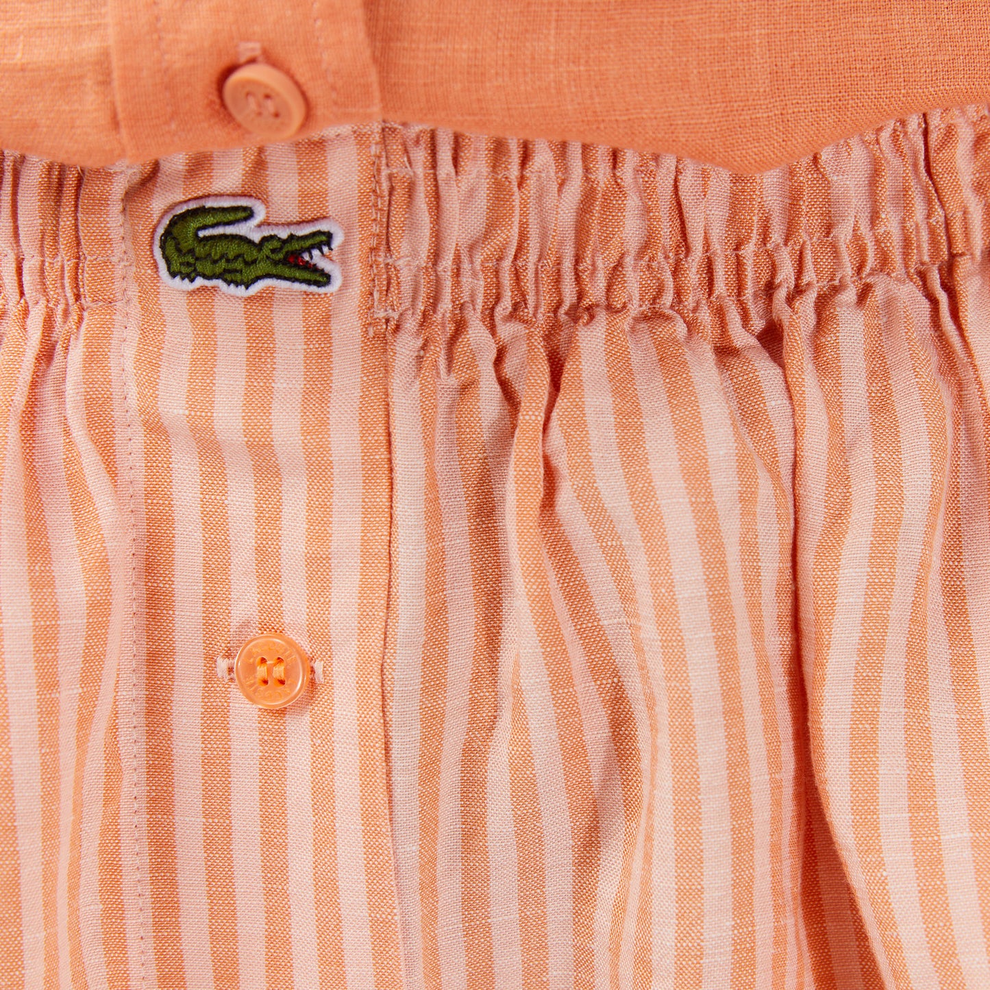 Lacoste Oversize Fit Kadın Turuncu Şort