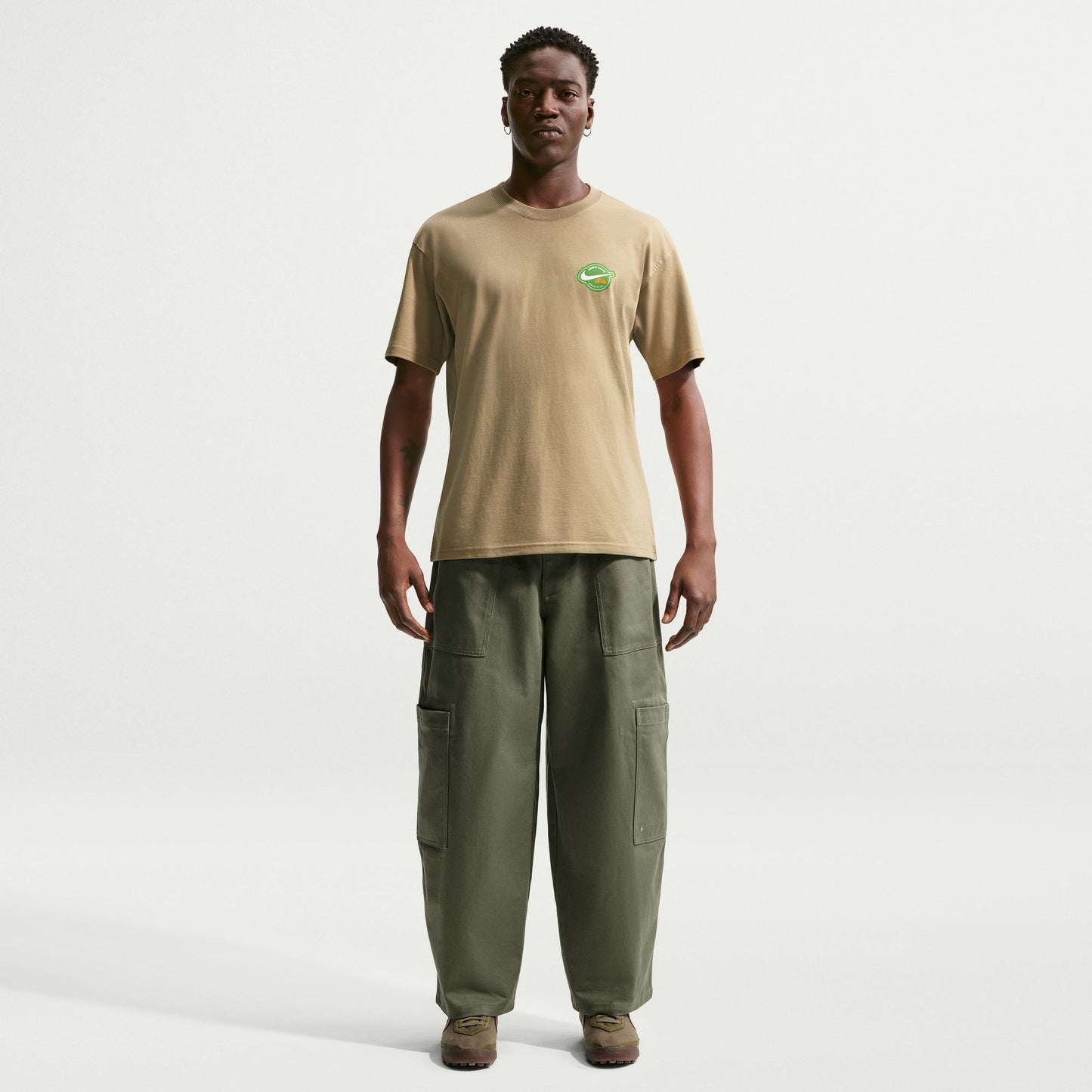 Nike Sportswear Lse Orange Erkek Kahverengi T-shirt