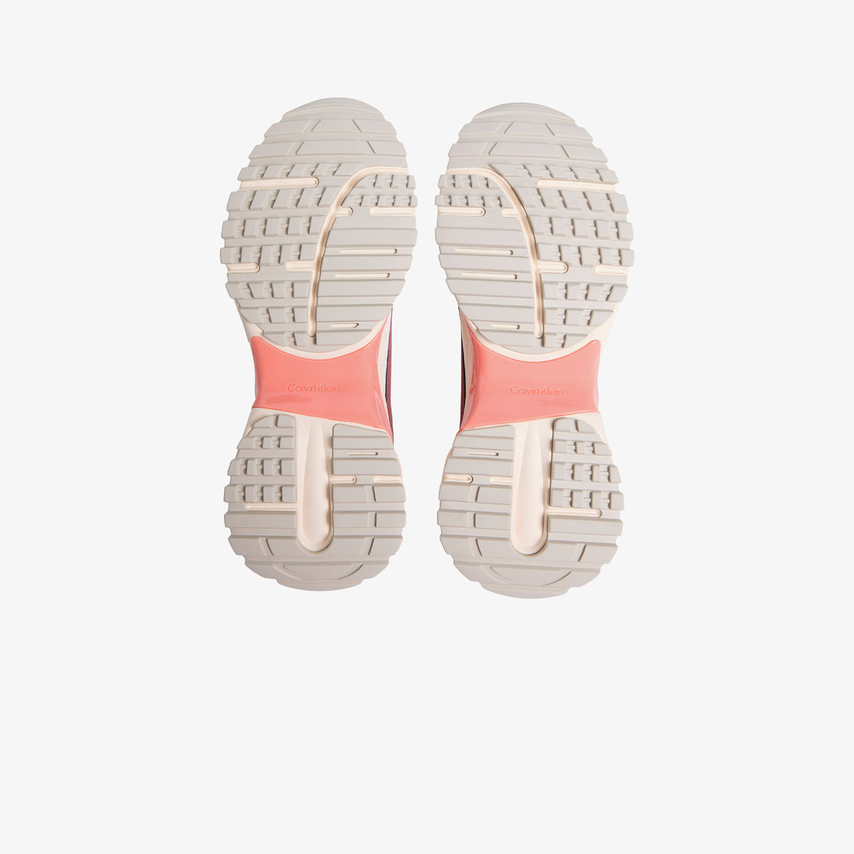 Calvin Klein Hike Run Stripe Mesh Kadın Bej Sneaker