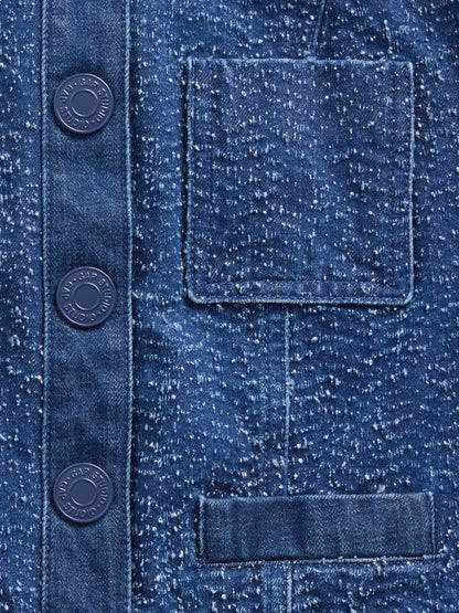 Mavi Gapstudio Denim Tweed Crop Ceket