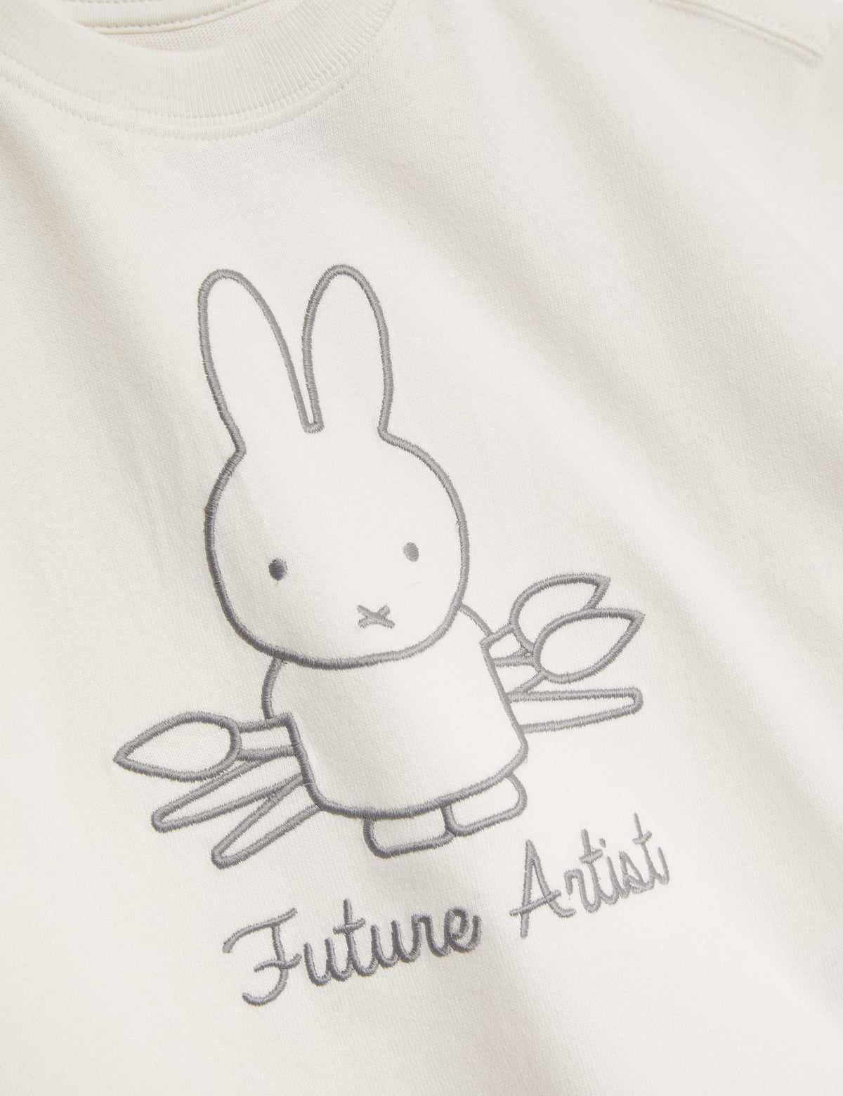 Saf Pamuklu Miffy:trade_mark: Tişörtü (1–8 Yaş)