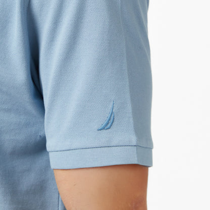 Nautica Erkek Mavi Regular Fit Polo Yaka T-shirt