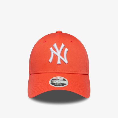 New Era Mlb League Essentials New York Yankees Kadın Turuncu Şapka