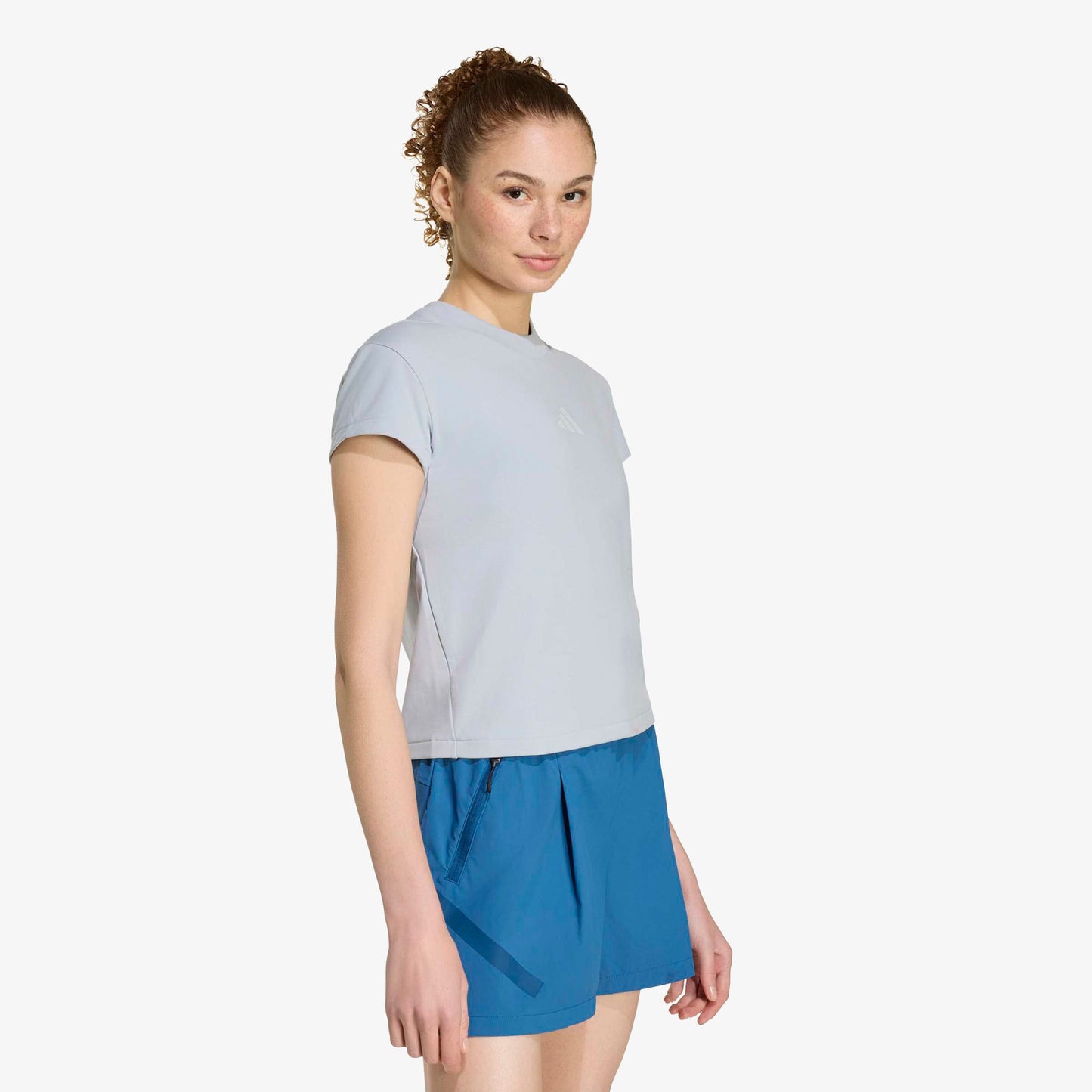 Adidas Z.n.e. Kadın Gri T-shirt