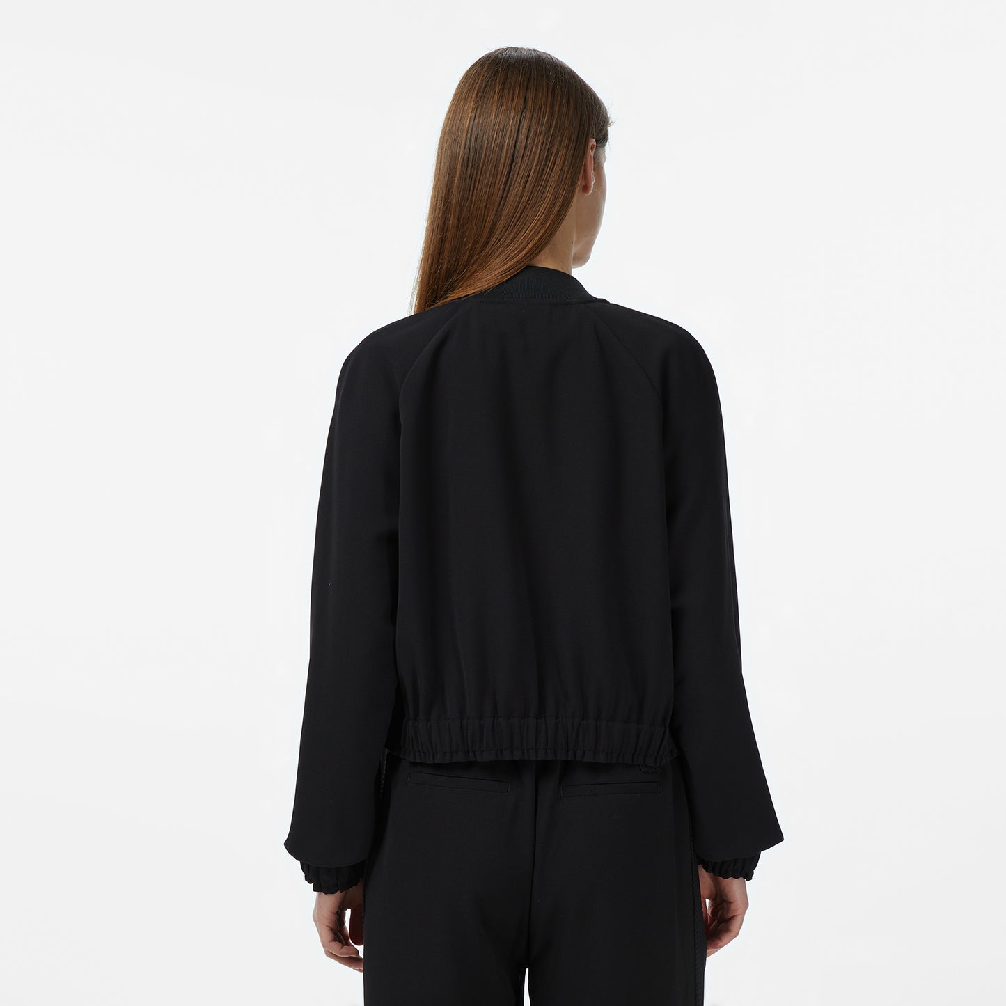 Lacoste Kadın Regular Fit Siyah Gömlek