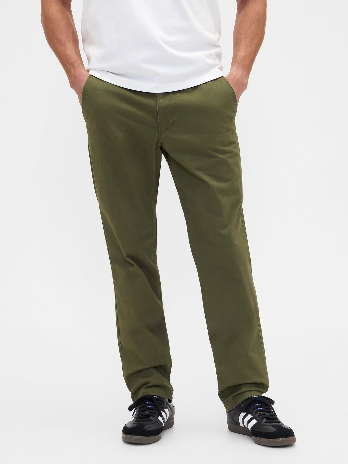 Yeşil Slim Khaki Pantolon