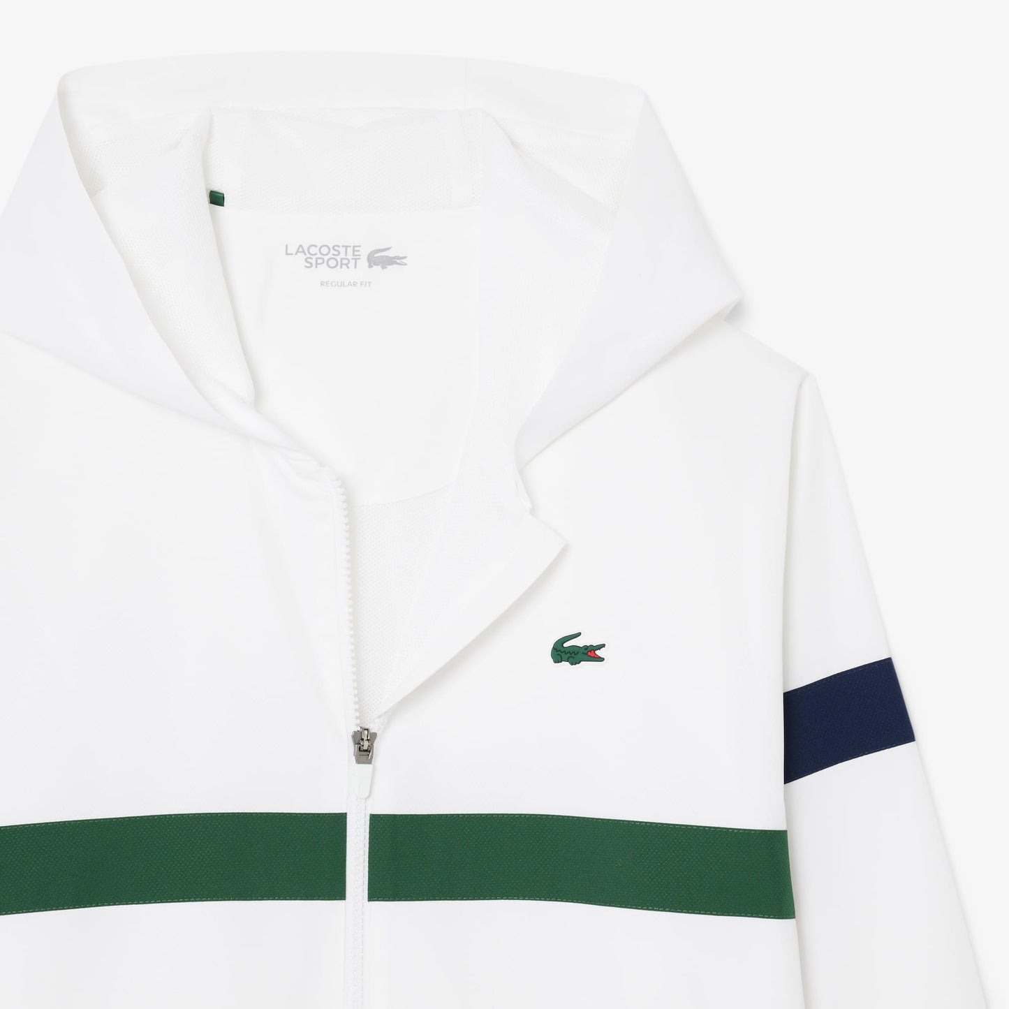 Lacoste Erkek Regular Fit Renk Bloklu Beyaz Eşofman Takımı
