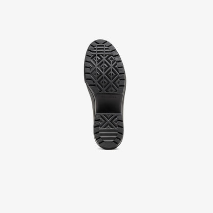 Converse Chuck 70 De Luxe Heel Unisex Kahverengi Deri Platform Sneaker