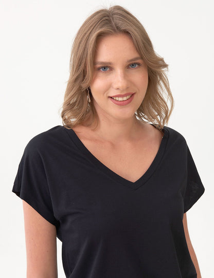 Relaxed Fit Kısa Kollu T-shirt