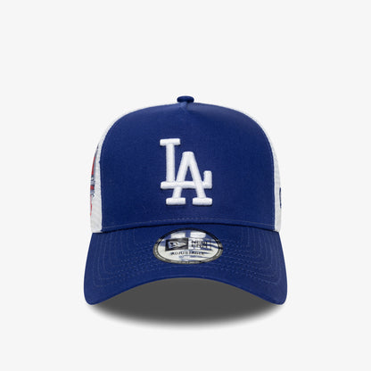 New Era Side Patch Trucker Losdod Unisex Mavi Şapka