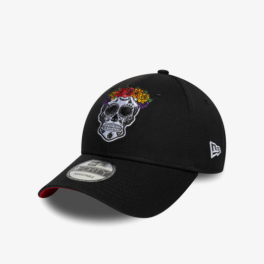 New Era Skull 9forty Blk Unisex Siyah Şapka