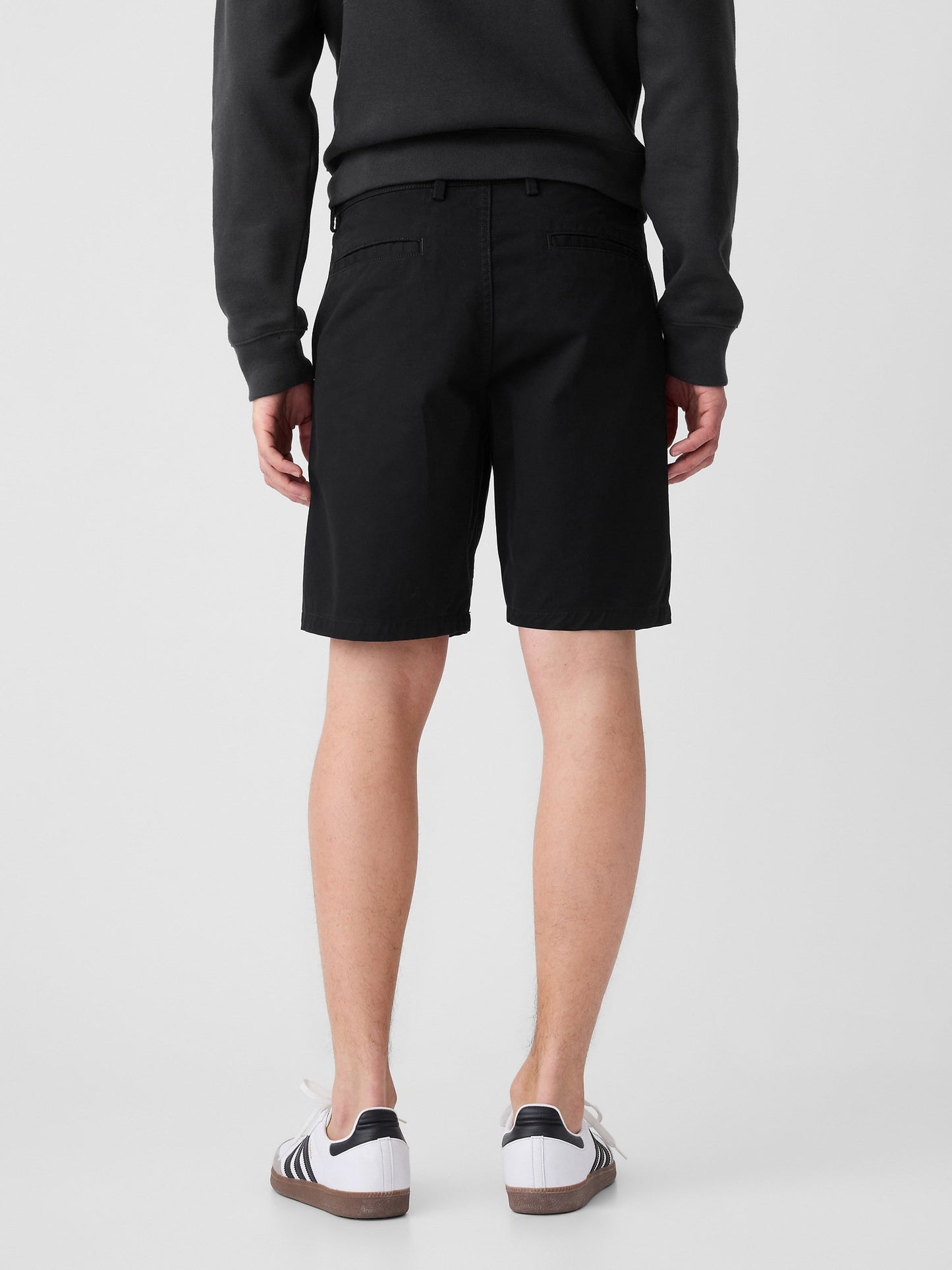 Siyah Essential Khaki Şort