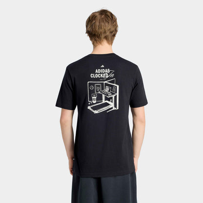 Adidas Erkek Siyah T-shirt