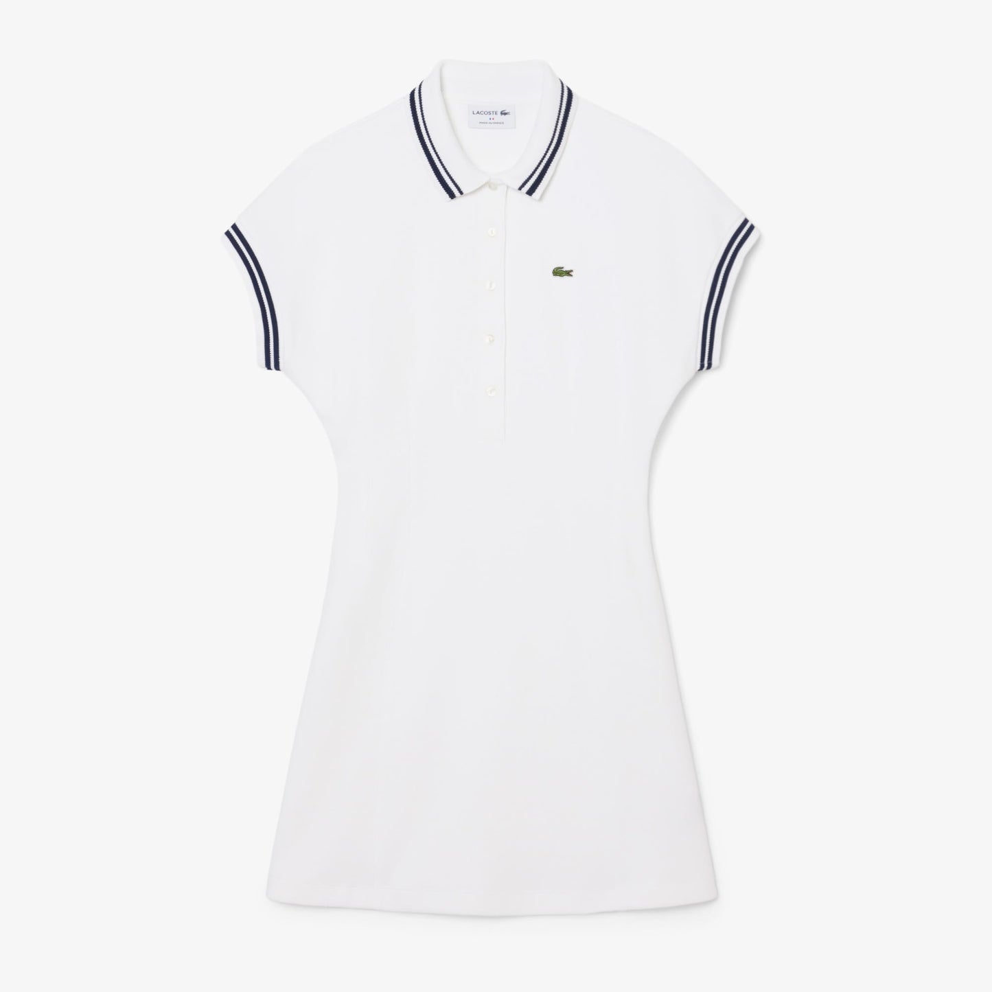 Lacoste Slim Fit Kadın Beyaz Polo