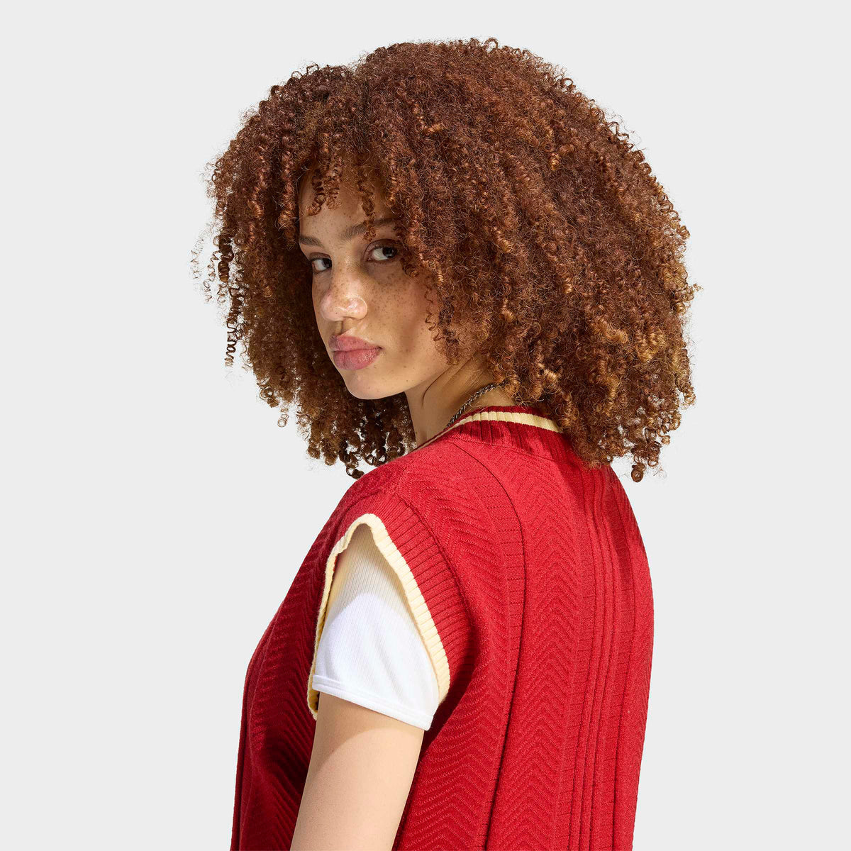 Adidas Vest Kadın Kırmızı Yelek