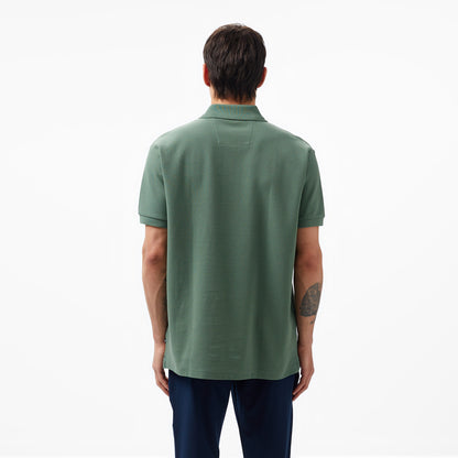 Nautica Erkek Yeşil Classic Fit Kısa Kollu Polo Yaka T-shirt