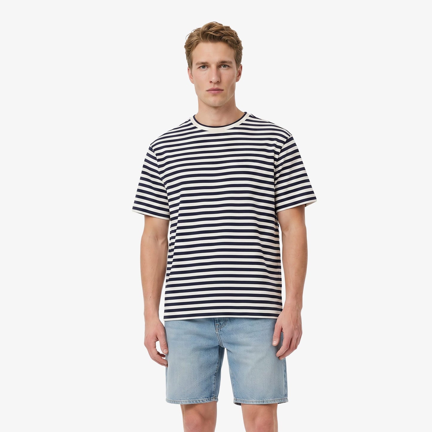 Lacoste Relaxed Fit Erkek Lacivert T-shirt