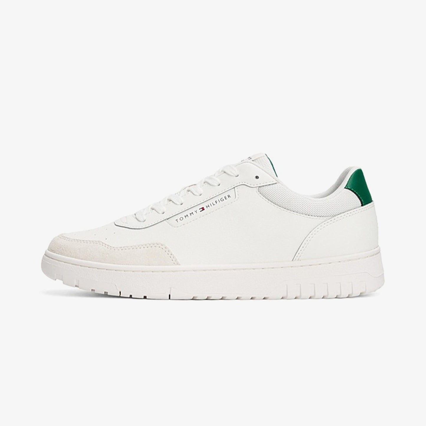 Tommy Hilfiger Low Top Mixture Erkek Beyaz Spor Ayakkabı