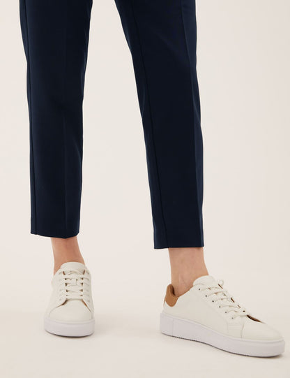Yüksek Bel Tapered Fit Pantolon