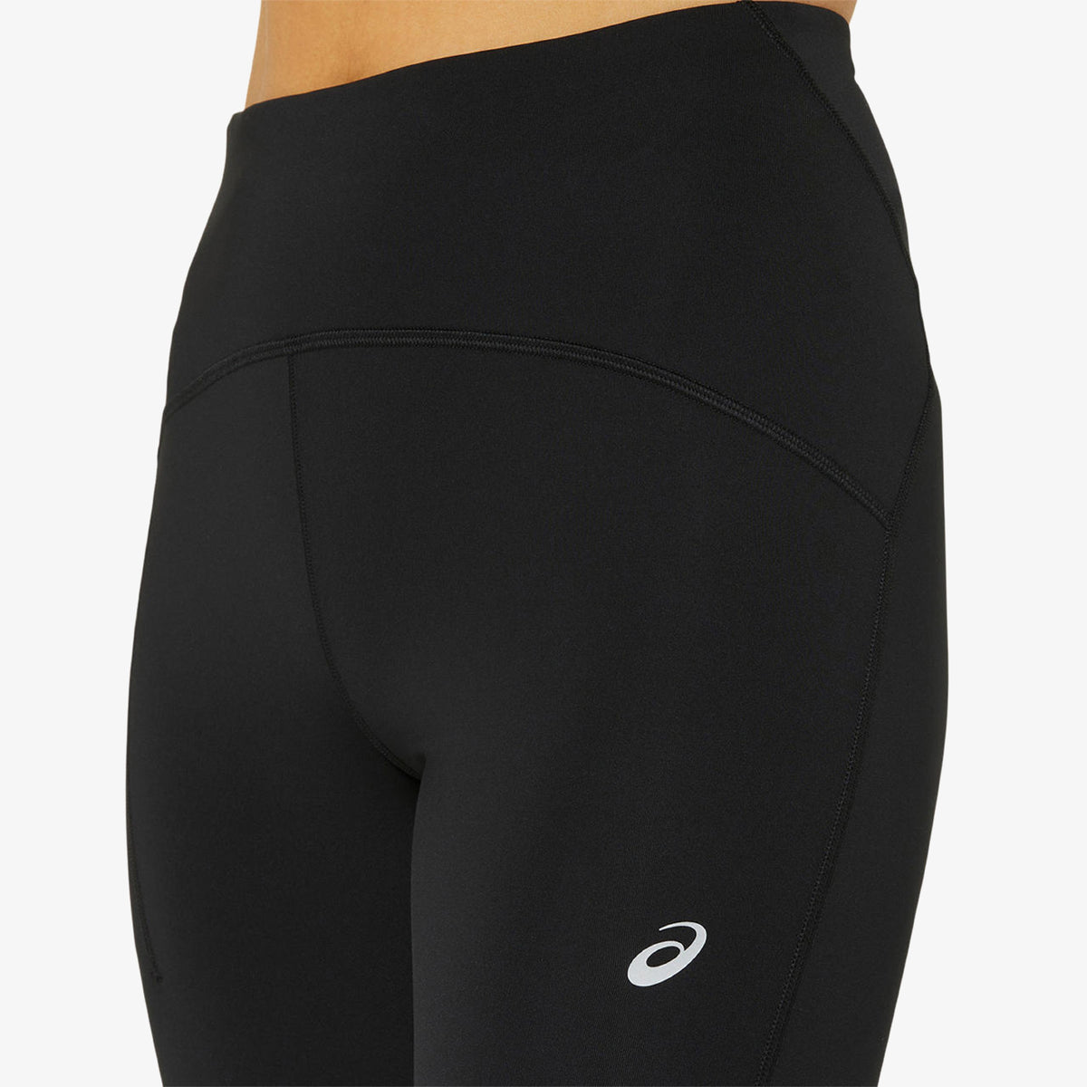 Asics Road High Waist Kadın Siyah Koşu Taytı