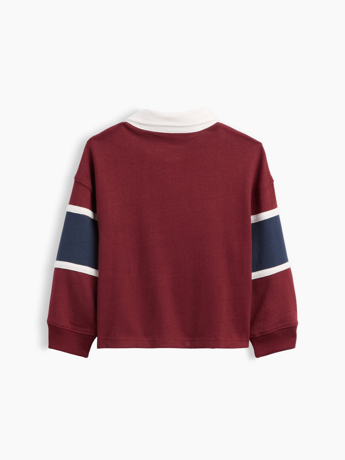 Bordo Colorblock Rugby Polo T-shirt