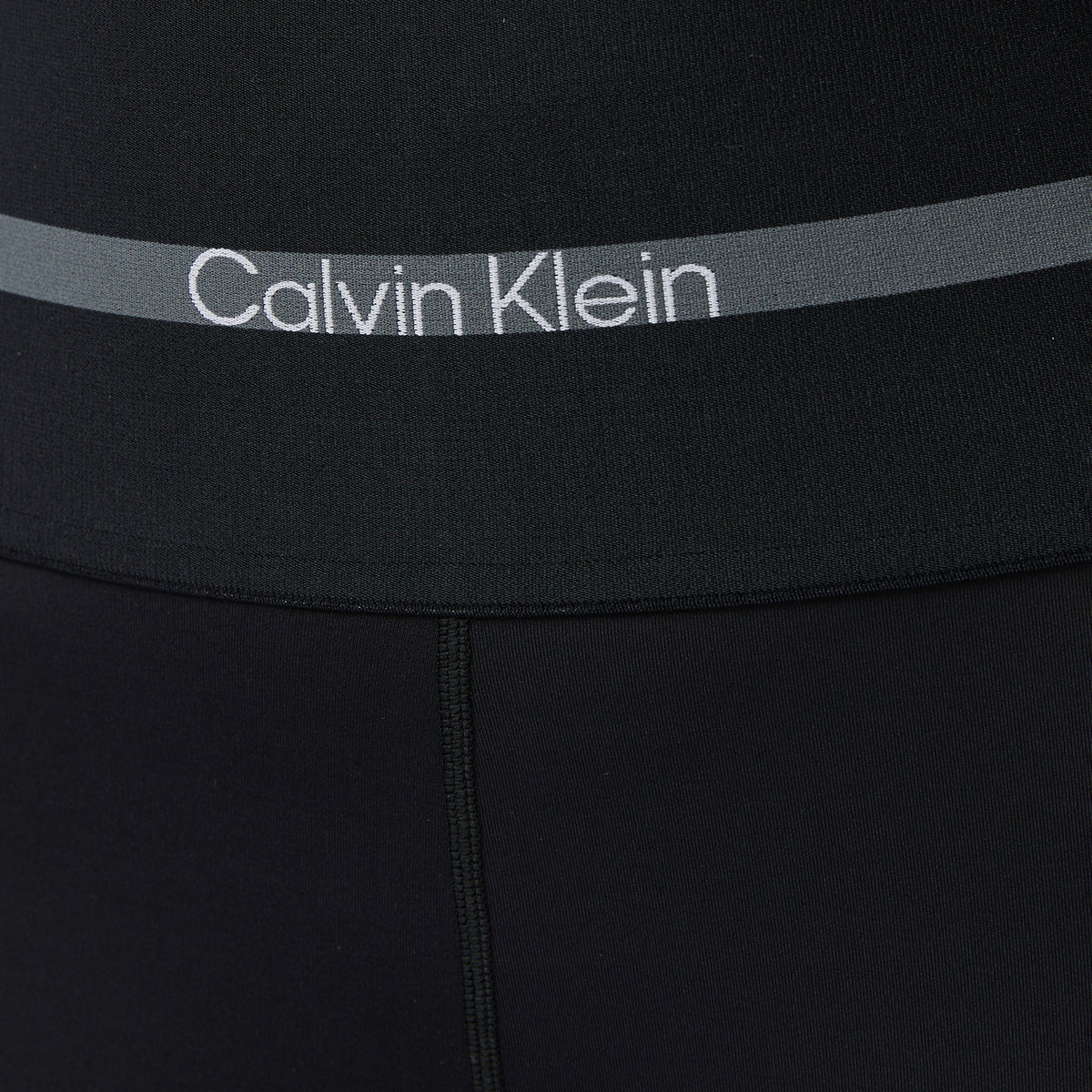Calvin Klein Icon Sport Wide Kadın Siyah Tayt