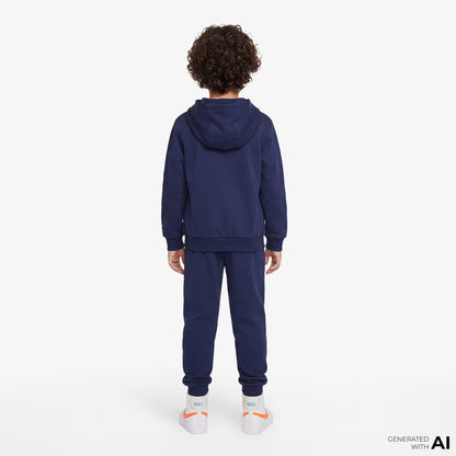 Nike Sportswear Reveal Set Çocuk Mavi Eşofman Takımı