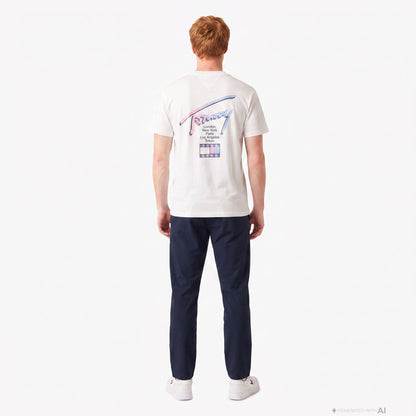 Tommy Hilfiger Theo Sailing Parachute Erkek Lacivert Eşofman Altı