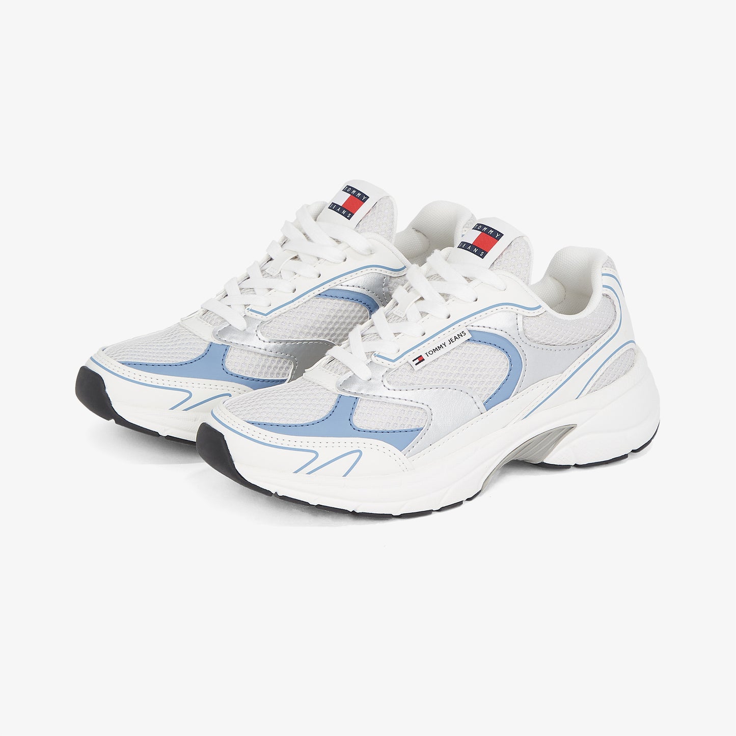 Tommy Hilfiger The Coney Metallic Kadın Mavi Spor Ayakkabı