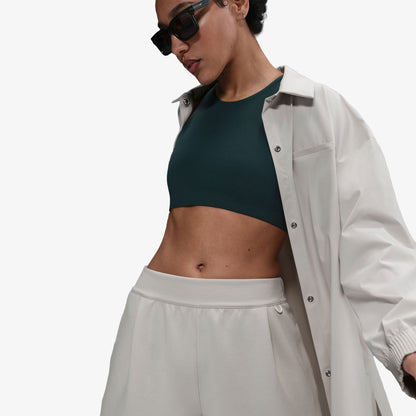 Nike 24.7 Dri-fıt Soft Knit Kadın Beyaz Şort