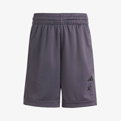 Adidas Minecraft Çocuk Beyaz Şort Takım