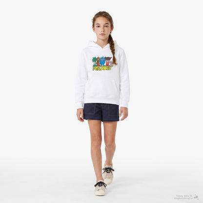 Mini Market My Squad Çocuk Beyaz Hoodie