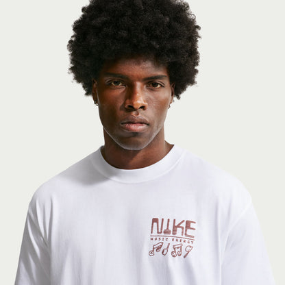 Nike Sportswear Lse Swoosh Sounds Erkek Beyaz T-shirt