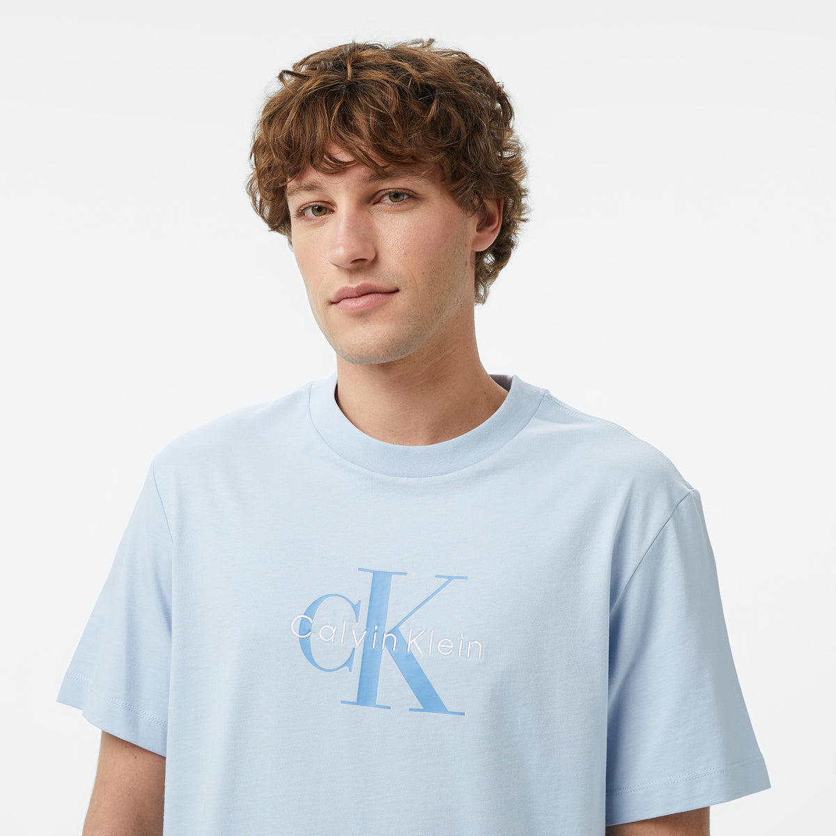 Calvin Klein Hero Monologo 20s Erkek Mavi T-shirt