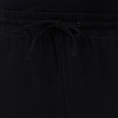 United4 Regular Fit Erkek Siyah Şort