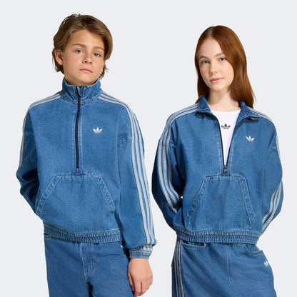 Adidas Jacket Çocuk Mavi Ceket