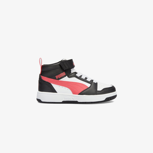 Puma Rebound V6 Mid Ac+ Ps Çocuk Siyah Spor Ayakkabı