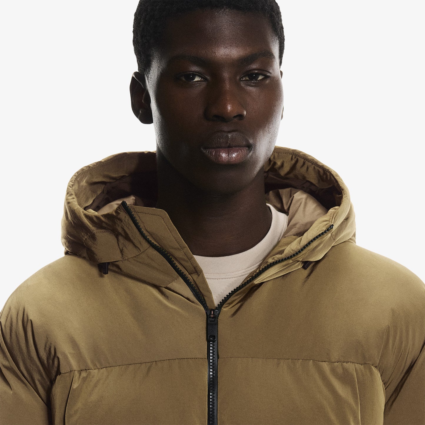 On All-day Puffer Erkek Kahverengi Mont