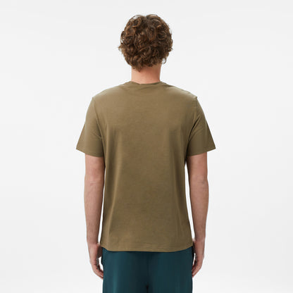 Calvin Klein Standard Logo 30s Crewnk Erkek Sarı T-shirt