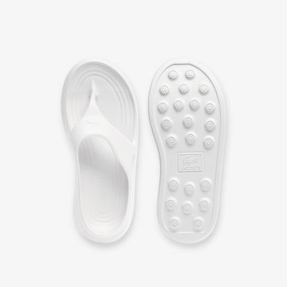 Lacoste Meduz Flip Flop Kadın Beyaz Terlik